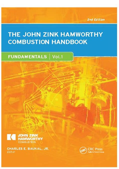 The john zink hamworthy combustion handbook second edition volume 1 fundamentals industrial combustion. - 1989 acura legend spark plug manual.